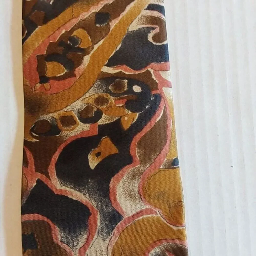 Designer Collection Men's Silk Multicolored‎ Necktie